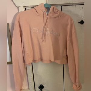 Womens Champion cropped hoodie